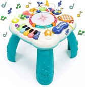 6-in-1 Speeltafel Baby – Activiteiten Tafel Met Anti-slip Pads– Activiteitentafel – Baby Speelgoed – Educatief Kinderspeelgoed – Muziek Met Instelbare Volume