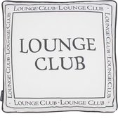 Mars & More Lounge Club outdoor buitenkussen wit 50x50cm