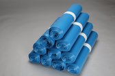 Afvalzak - Vuilniszak - 240liter - 10st. P rol - blauw - Groot en Extra Sterk LDPE | TYP80 ORGINEEL
