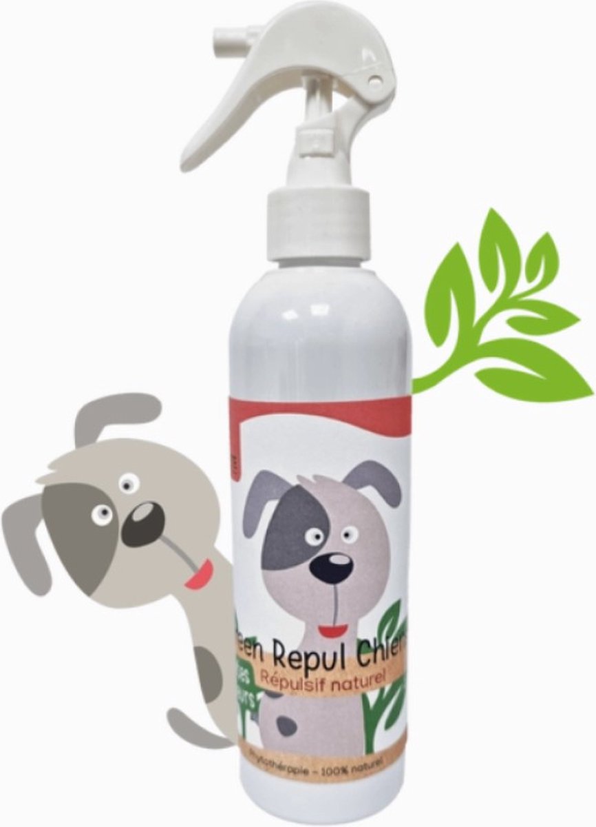 KasTete Franse Natuurlijke Afweer Spray Anti-Parasite spray voor honden- vlooien - etherische oliën 250ml