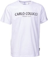 Carlo Colucci T-Shirt Wit