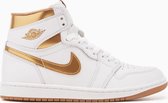 Nike Air Jordan 1 Retro High OG "Metallic Gold" - Sneakers - Dames - Maat 36.5 - Wit/Metallic Goud