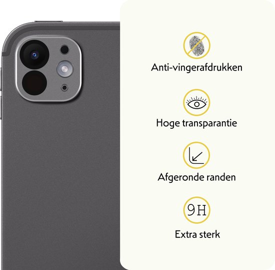 Protecteur d'écran adapté pour iPad Pro 2024 (11 pouces) Protecteur d'écran d'appareil photo en Tempered Glass - Protecteur d'écran adapté pour iPad Pro 2024 11 pouces (7e génération) Protecteur d'écran Protecteur d'écran d'appareil photo - 2 pièces