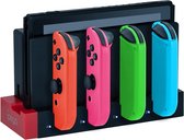 4 in 1 JoyCon Controllers Dock Station houder oplader met LED-indicator voor NS Switch