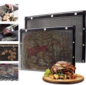 Digiplus BBQ grilzakken - Vaatwasserbestendig - Geschikt voor elk stuk vlees of groente - Antiaanbaklaag - Herkbruikbaar - Eenvoudig schoon te maken - Barbecue accessoires