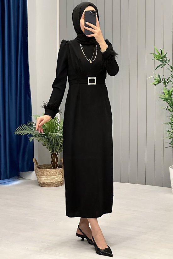 MODABOUT Lange jurk Abaya hijabjurk dames - NELB0007D4671SYH
