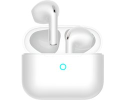 GØDLY X Premium Draadloze Oordopjes - Bluetooth - Oortjes Draadloos - Sport Earpods - Geschikt voor Apple & Samsung - Wit