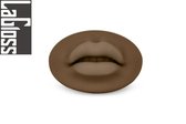 LaGloss® 3D Siliconen Lip - Bruine Beige - Make-up oefenhulp