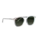 Lunettes de soleil Haga Eyewear - Parme transparent -