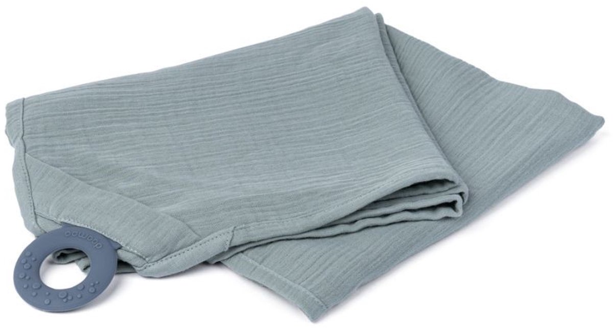 Goedkoopste Doomoo Basics - Mom'n Play Tetra Green - Veelzijdige borstvoedingsdoek - biokatoen