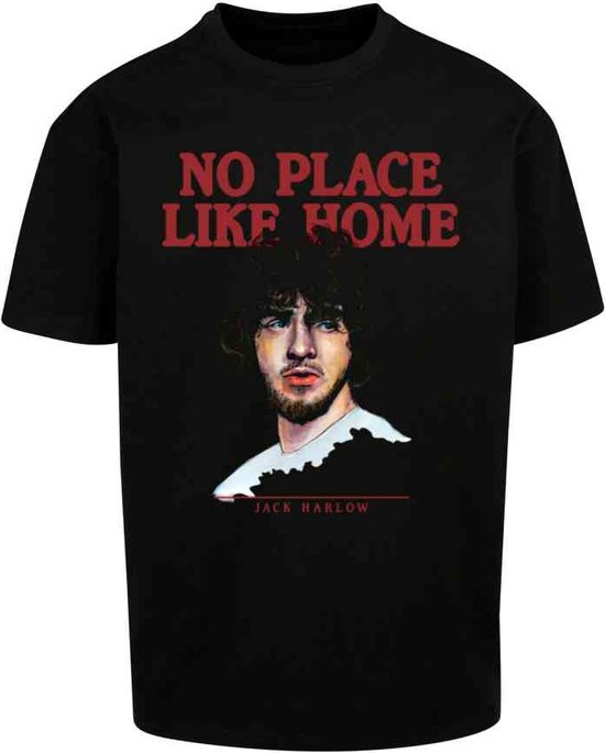 Mister Tee Jack Harlow - No place like Home Heren T-shirt - XXL - Zwart