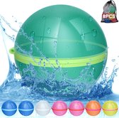 Waterballonnen - Zelfsluitende Waterbommen - Herbruikbare Spatballen voor Zomerplezier - 8 Stuks