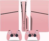 PS5 Disk Slim - Console Skin - Pinky - PS5 sticker - 1 console en 2 controller stickers