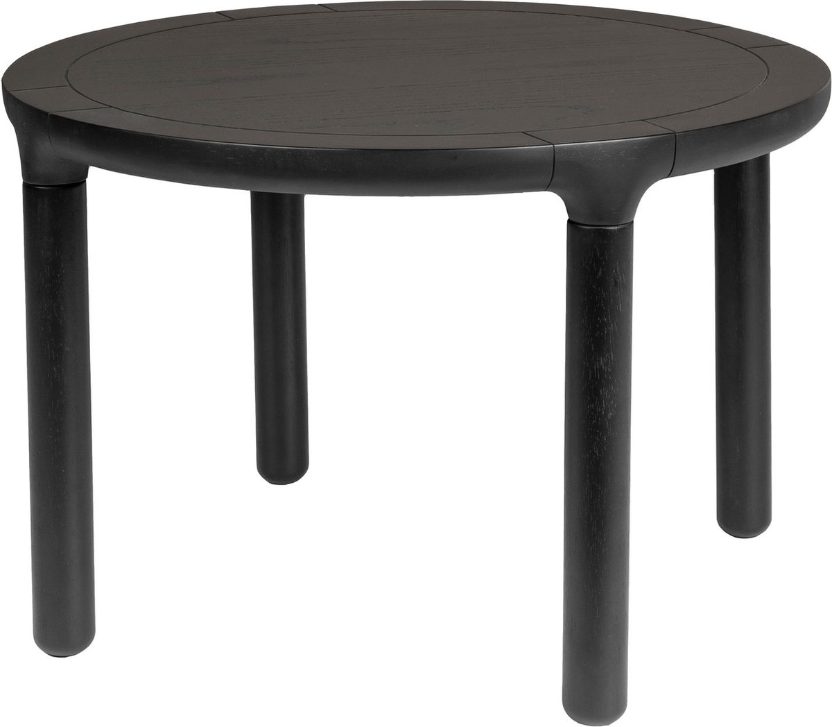 Storm Salontafel Rond 60 cm Hout Zwart
