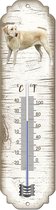 Thermometer: Labrador Blond | Hondenras | Temperatuur binnen en buiten | -25 tot +45C
