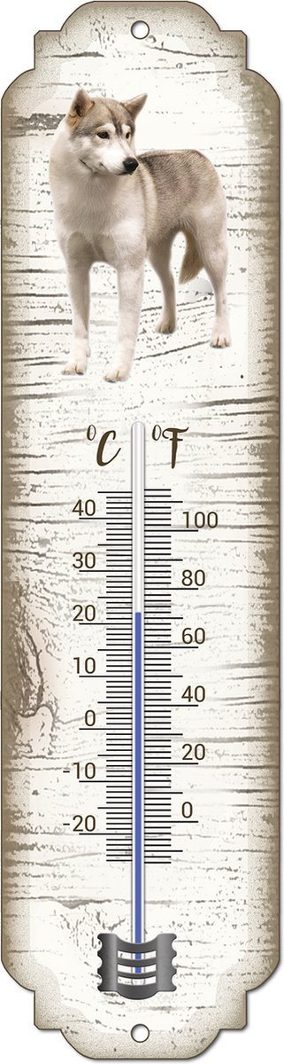 Thermometer: Groenlandhond | Hondenras | Temperatuur binnen en buiten | -25 tot +45C