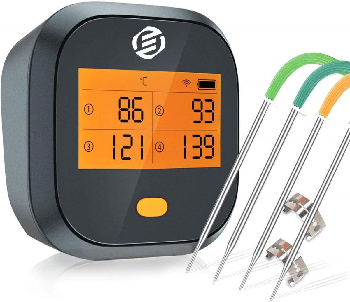 Equivera Vleesthermometer - BBQ Thermometer - Kernthermometer - Oventhermometer - Digitale Thermometer - Premium