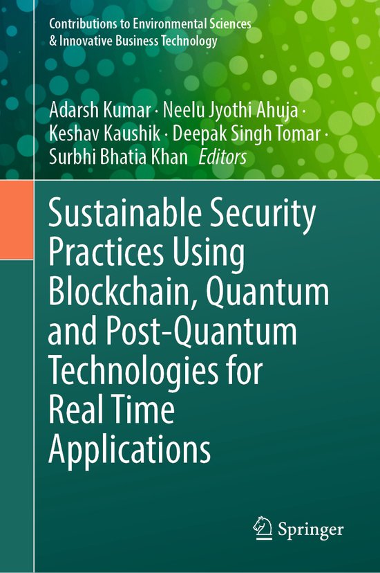 Contributions to Environmental Sciences & Innovative Busines ... - cover
