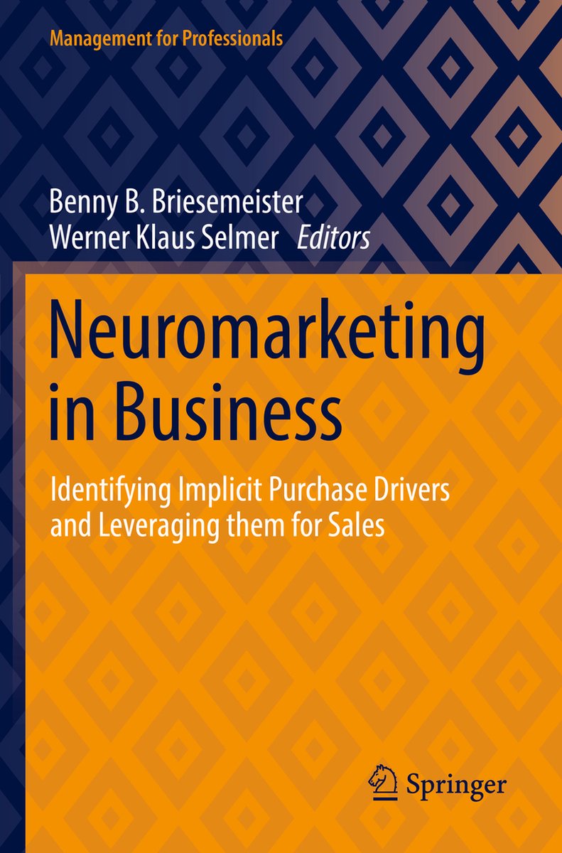 Omslag van Management for Professionals- Neuromarketing in Business