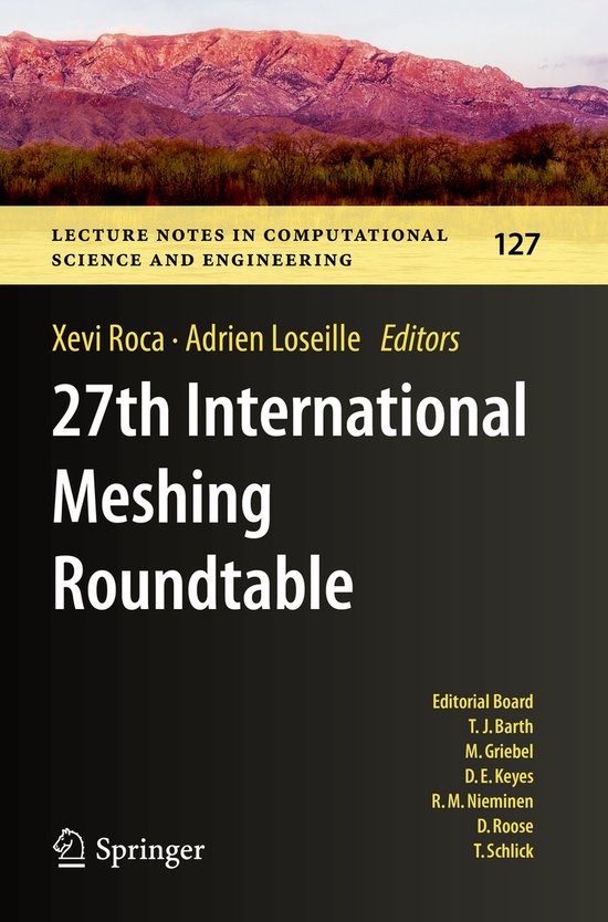 27th International Meshing Roundtable - cover