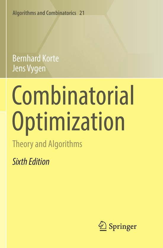 Combinatorial Optimization - cover