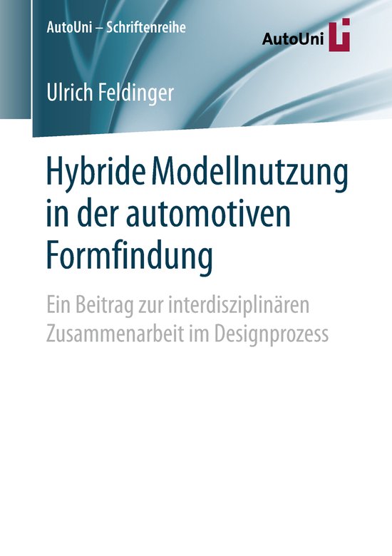 Hybride Modellnutzung in der automotiven Formfindung - cover