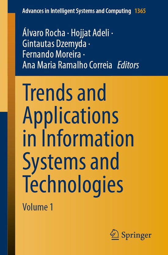 Trends and Applications in Information Systems and Technolog ... - cover