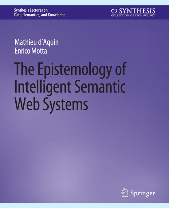 Synthesis Lectures on Data, Semantics, and Knowledge-The Epi ... - cover