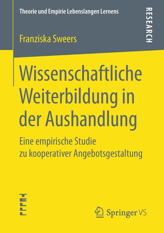 Theorie und Empirie Lebenslangen Lernens- Wissenschaftliche  ... - cover