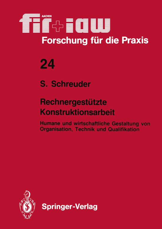 Rechnergestützte Konstruktionsarbeit - cover
