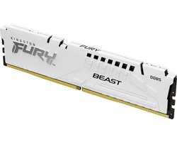 Kingston Technology FURY Beast 16GB 6000MT/s DDR5 CL30 DIMM White EXPO