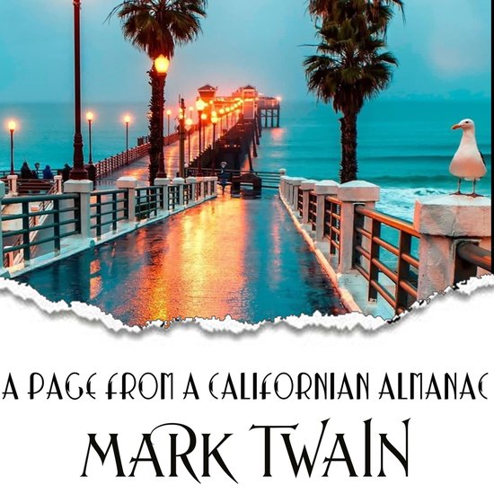 A Page from a Californian Almanac - cover
