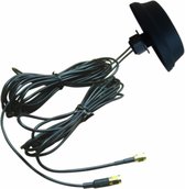 Stigwize 2x 4G Puck Antenne | 2x 4G | Puck Antenne | 700-960MHz/1700-2700MHz | Gain 1-4 dBi | 2x 3 RG174 meters SMA