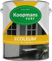Koopmans Ecoleum - Semi-dekkend - 2,5 liter - Zwartbruin