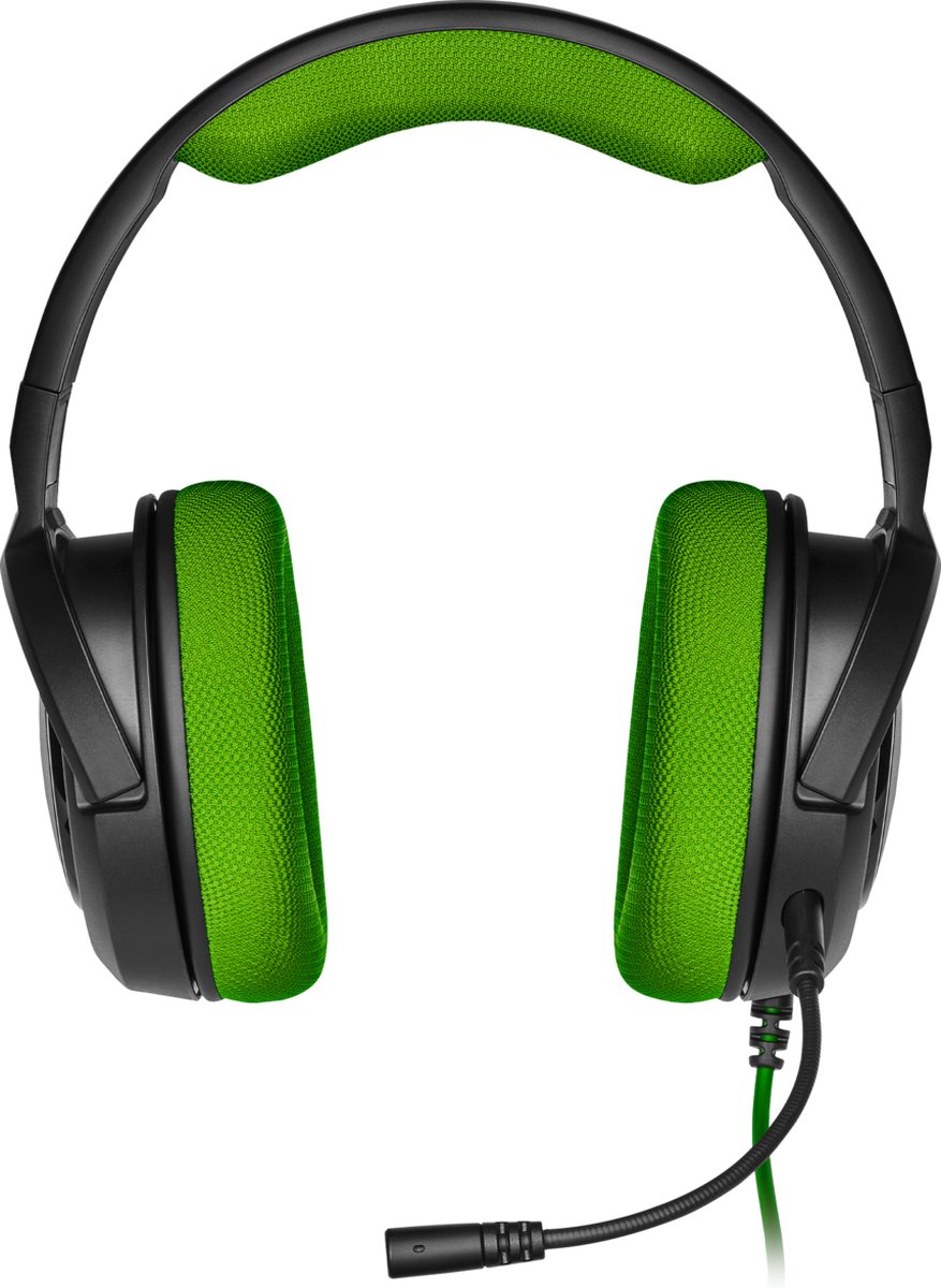 Corsair HS35 Gaming Headset - Groen - PS5 & Switch & Mobiel