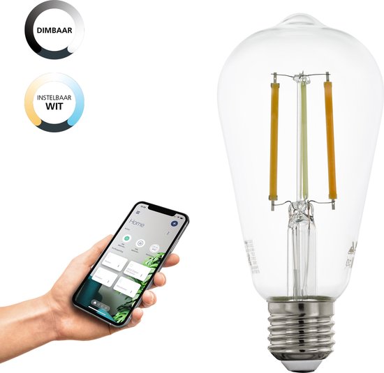 EGLO connect.z Smart Lichtbron - E27 - Ø - Instelbaar wit licht - Dimbaar