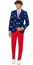 OppoSuits Stars and Stripes - Costume Homme - Coloré - Fête - Taille 62
