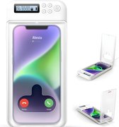 QProductz Telefoonkluis - Telefoon Kluis Compact Formaat - Telefoon Kluis met Tijdslot - Voor Android en iPhone - Maximaal 7.6 Inch - Wit