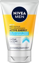NIVEA MEN Active Energy - Anti-Vermoeidheid - Gezichtsreinigingsgel - Face Wash - 3 x 100 ml - Voordeelverpakking