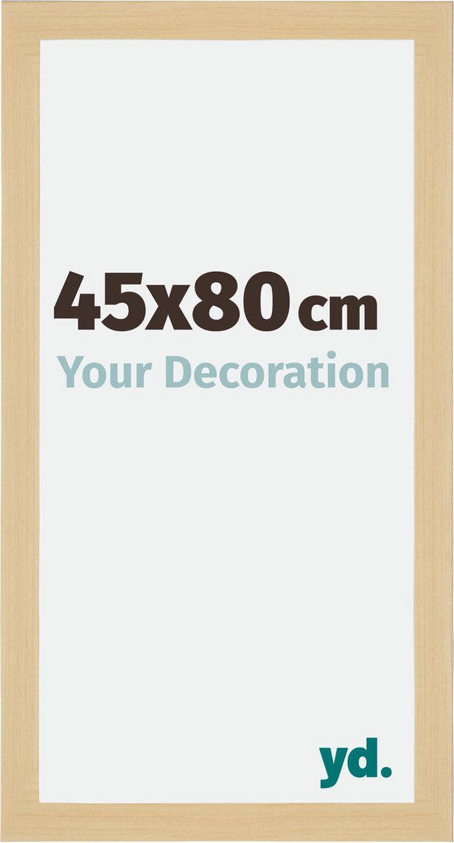 Your Decoration - Fotolijst 45x80 cm - MDF - Ahorn Decor - Mura
