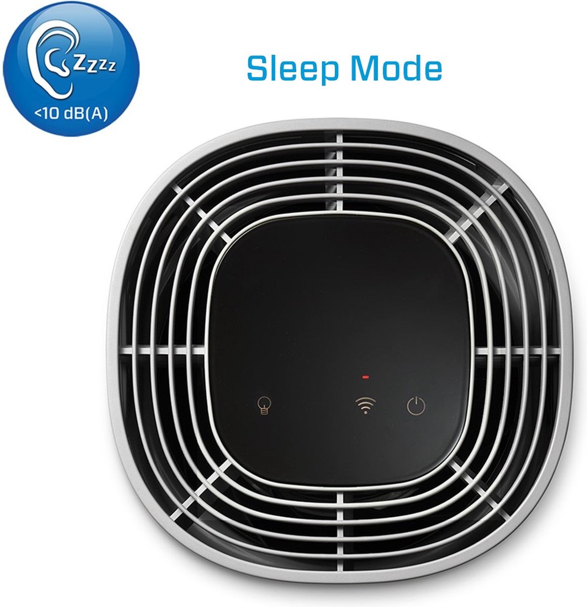 Clean Air Optima® CA-505 Smart - Intelligente HEPA Ionisator Luchtreiniger - 360° Airflow - Extreem stil met sleepmode! <10dB(A)! thumbnail 6