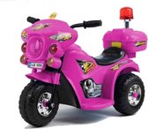 Elektrische kindermotor - Klein model - 6V - Met muziek en licht - 1 tot 3 jaar - Roze
