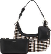 Guess Emelda Crossbody Top Zip black multi