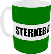 Sterker Door Strijd Mok | MS Fotografie - Rottermok - Rotterdam - 010 - Lijfspreuk - Spreuk - Theemok - Koffiemok - Koffiebeker - Beker - Mug - 330ml