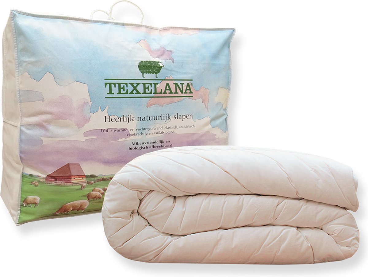 Texelana | Excellent 4-seizoenen wollen dekbed | All season | 200x220
