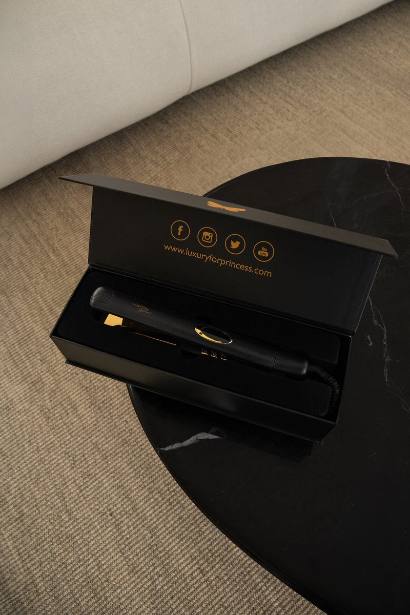 Luxury For Princess - Luxury Flat Iron Styler - Stijltang - Goud