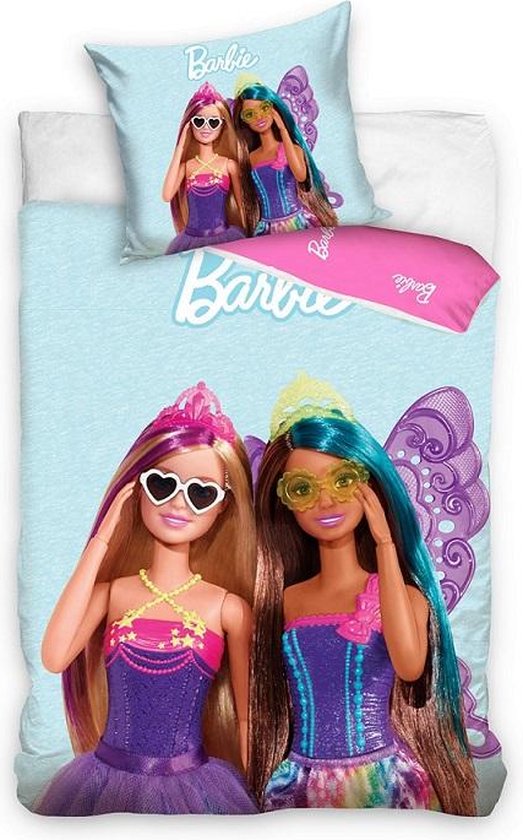 Barbie Dekbedovertrek Cool 140 X 200 Cm – 60 X 70 Cm (Katoen)