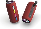 Denver Bluetooth Speaker Draadloos - Lichteffecten - Muziek Box - AUX - TWS Pairing - BTL360 - Rood