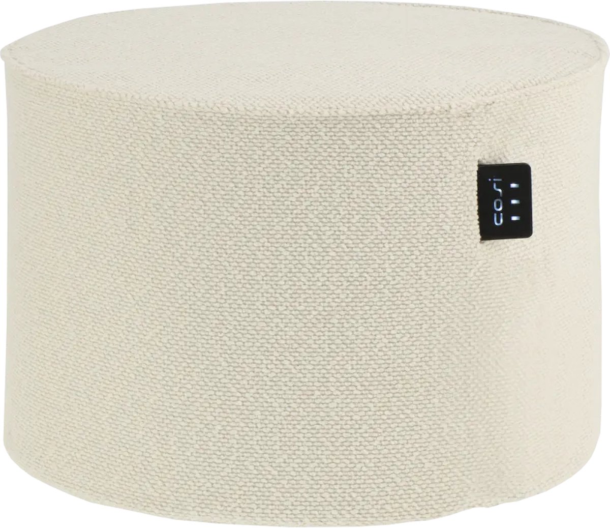 Cosipouf Comfort Teddy 60x40cm - 3 Warmtestanden - Wasbare poefhoes - Inclusief oplaadbare batterij en adapter