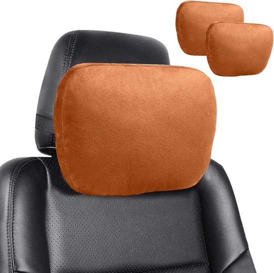 Auto Hoofdsteun Kussen van Geheugenschuim - Auto Stoel Nekkussen voor het Rijden